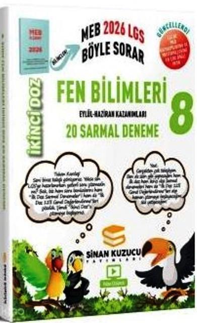 8. Sınıf LGS Fen Bilimleri İkinci Doz 20 Sarmal Deneme 2026