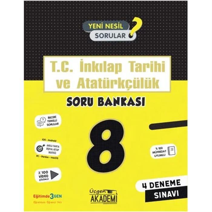 8. Sınıf İnkılap Tarihi ve Atatürkçülük Soru Bankası
