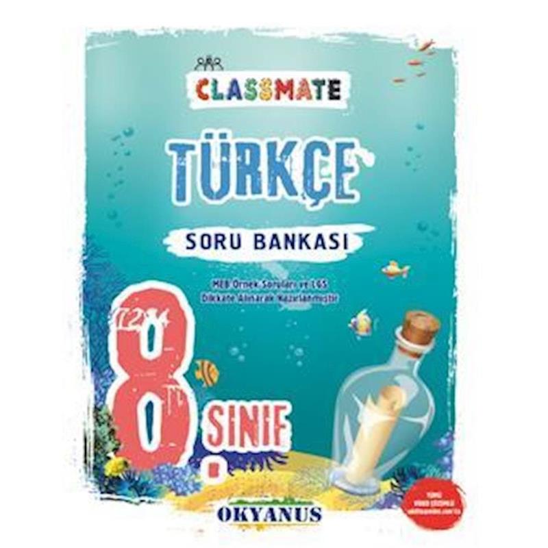 8.Sınıf Classmate Türkçe Soru Bankası