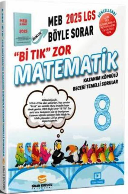 8. Sınıf LGS Bi Tık Zor Matematik Soru Bankası