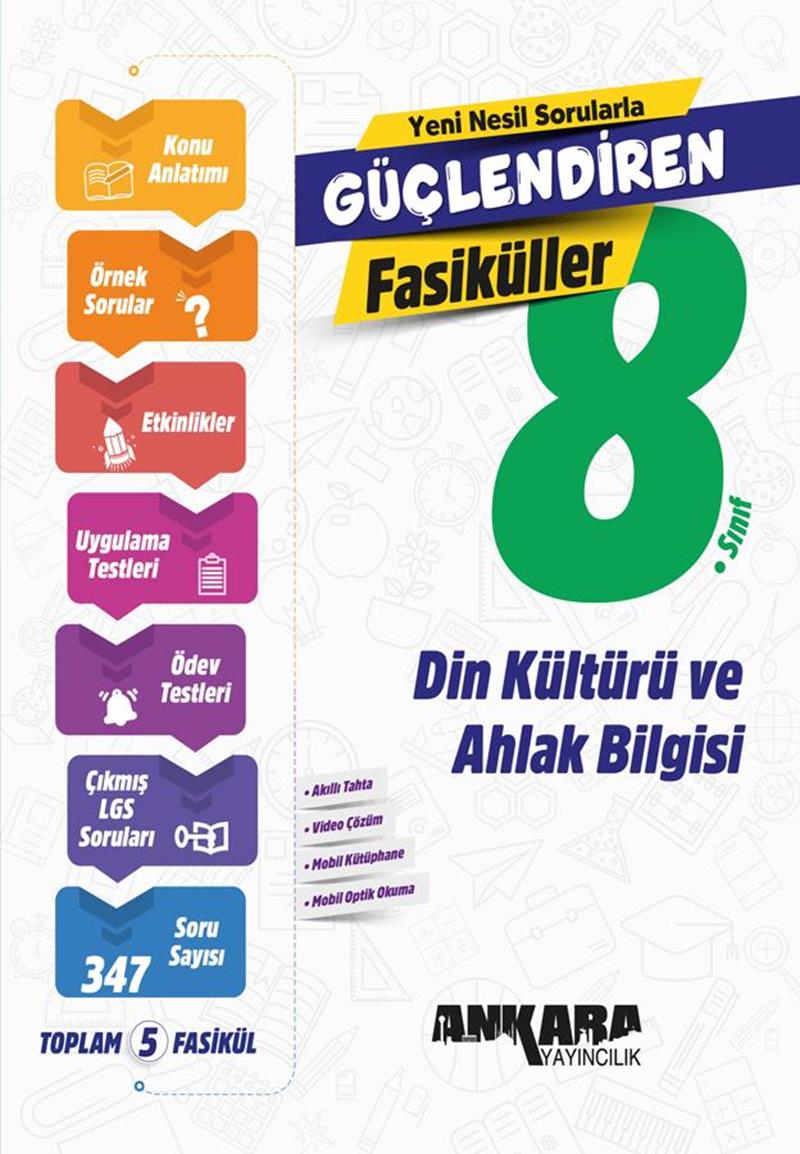 8. Sınıf Din Kültürü ve Ahlak Bilgisi Güçlendiren Fasiküller