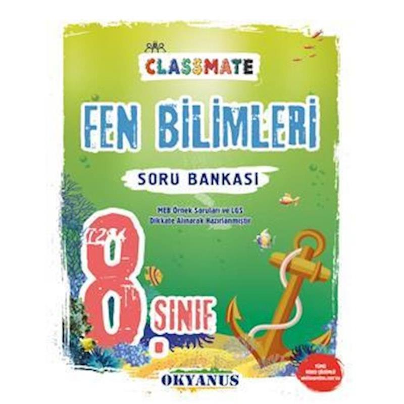 8.Sınıf Classmate Fen Bilimleri Soru Bankası