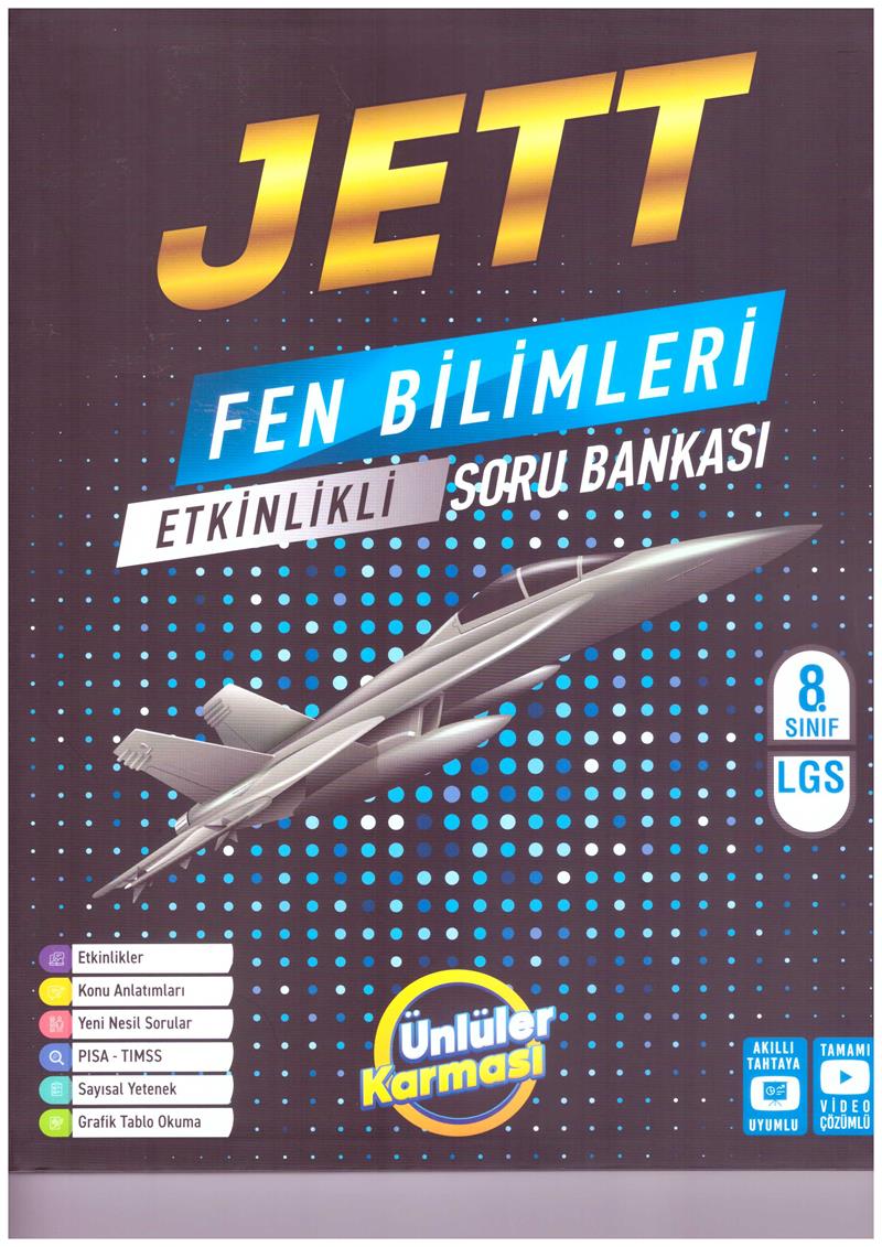 8.Sınıf Fen Bilimleri Jett Soru Bankası