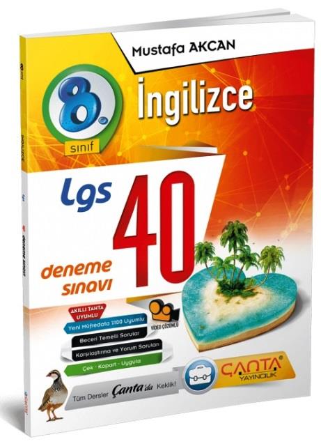 8. Sınıf LGS İngilizce 40 Deneme 
