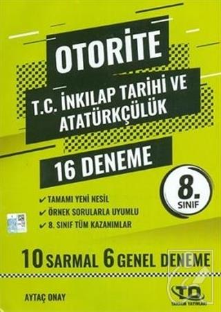 8.Sınıf İnkılap Tarihi Otorite 12 Deneme