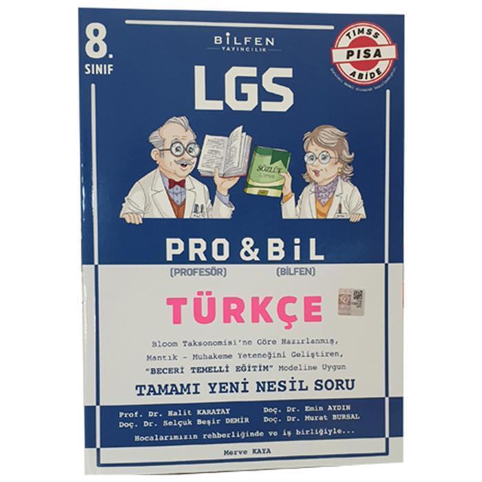 8. Sınıf LGS Türkçe PROBİL Soru Bankası 