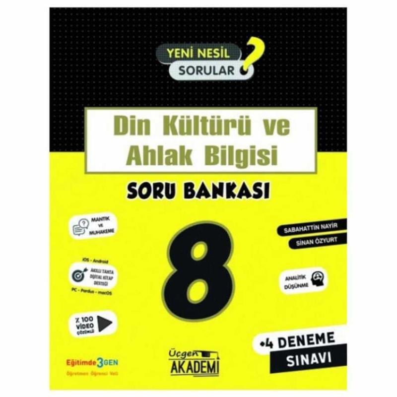 8. Sınıf Din Kültürü ve Ahlak Bilgisi Soru Bankası