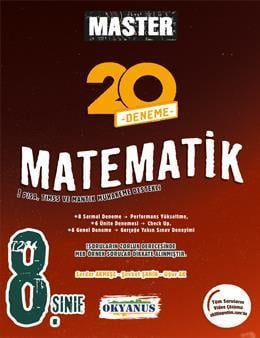 8. Sınıf Matematik Master 20 Denemesi
