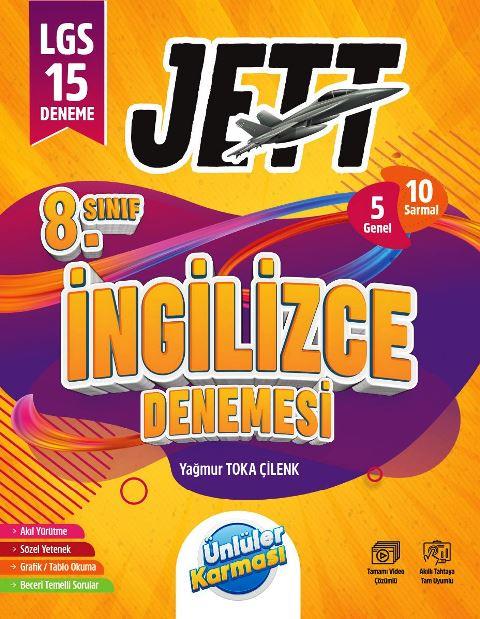 8. Sınıf LGS Jett İngilizce 15 Deneme