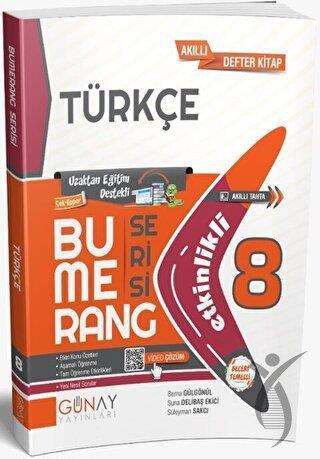8. Sınıf LGS Türkçe Bumerang Akıllı Etkinlikli Defter