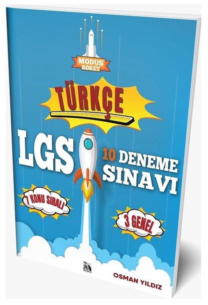 8. Sınıf LGS Türkçe Roket 10 Deneme