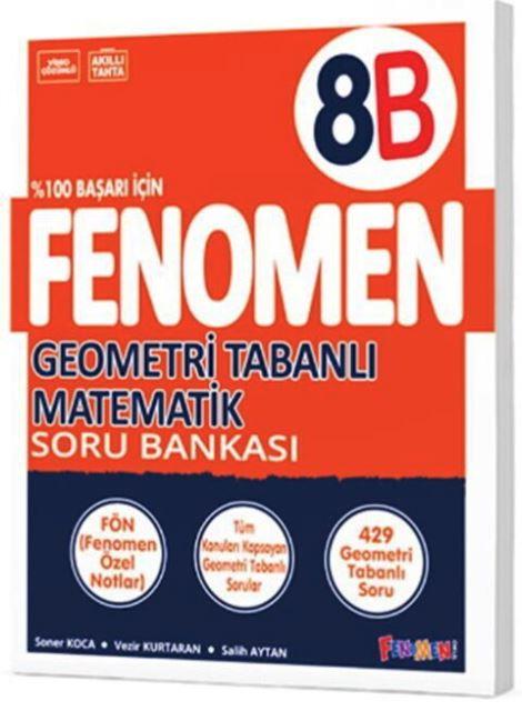 8.Sınıf LGS Geometri Tabanlı Matematik B Soru Bankası