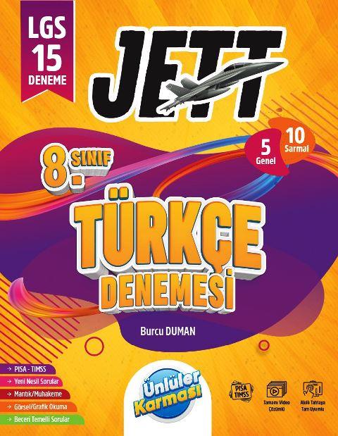 8. Sınıf LGS Jett Türkçe 15 Deneme