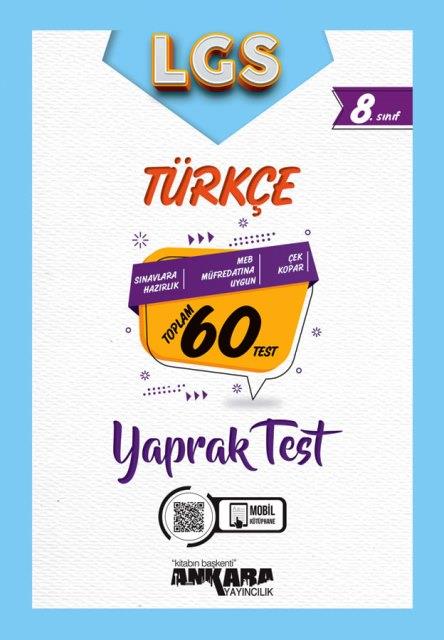 8. Sınıf LGS Türkçe Yaprak Test 