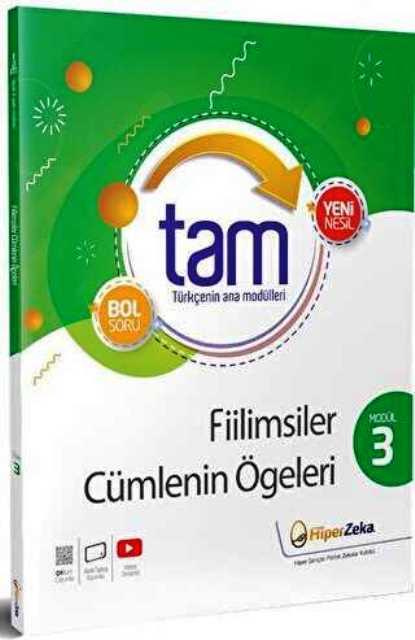 8. Sınıf LGS TAM Türkçe 3 - Fiilimsiler ve Cümlenin Ögeleri