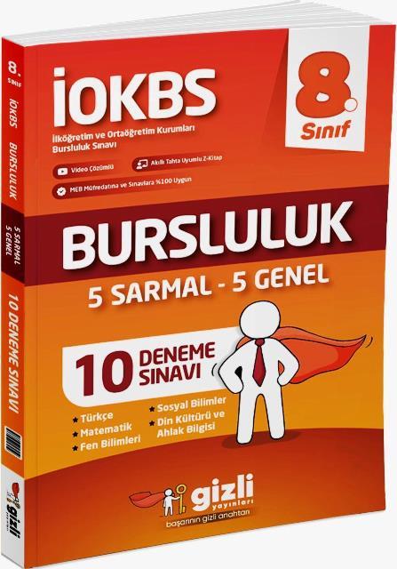 8. Sınıf LGS İOKBS Bursluluk 10 Deneme Sınavı