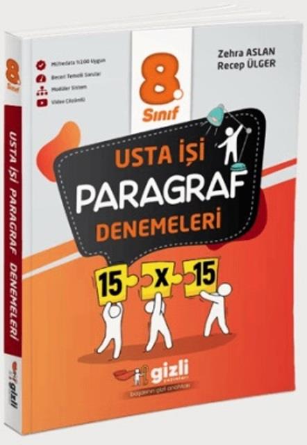 8. Sınıf LGS Usta İşi Paragraf Denemeleri 2025 