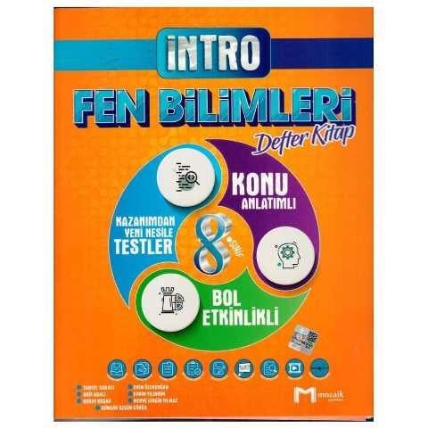 8. Sınıf Fen Bilimleri İntro Defter