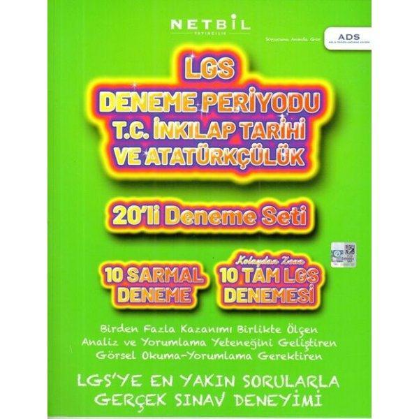 8. Sınıf LGS İnkılap Tarihi ve Atatürkçülük Periyot 20 li Deneme Seti