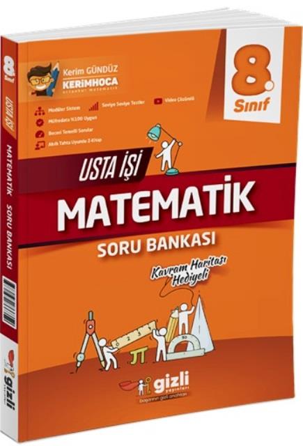 8. Sınıf LGS Matematik Usta İşi Soru Bankası + Kavram Haritası