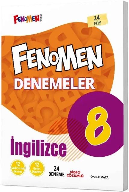 8. Sınıf LGS İngilizce Denemeler (24 Deneme)
