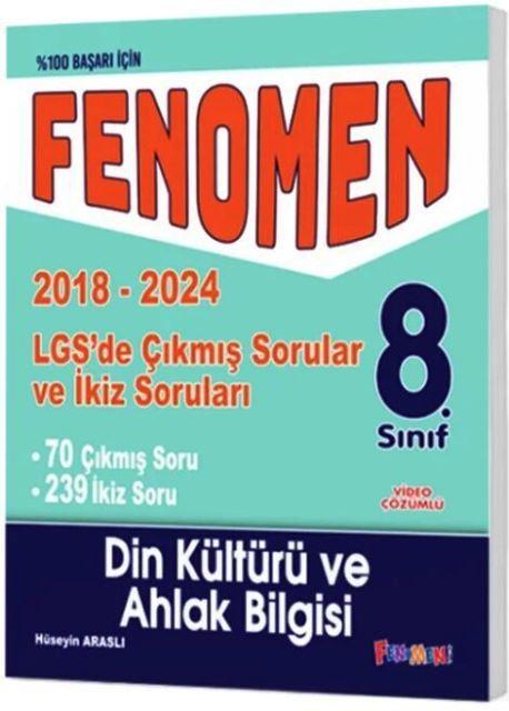 8. Sınıf LGS Din Kültürü ve Ahlak Bilgisi Çıkmış ve İkiz Sorular (2018-2024)