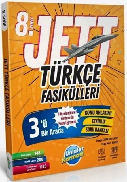 8. Sınıf LGS Türkçe JETT Soru Fasikülleri