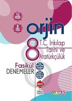 8.Sınıf Orjin İnkılap Tarihi Fasikül Deneme