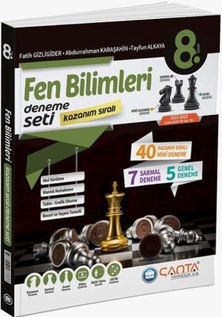 8. Sınıf LGS Fen Bilimleri Kazanım Sıralı Deneme Seti