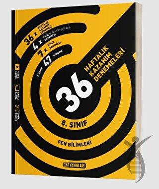 8. Sınıf LGS Fen Bilimleri 36 Haftalık Kazanım Denemeleri