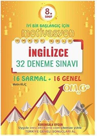8. Sınıf İngilizce Gold 32 Deneme