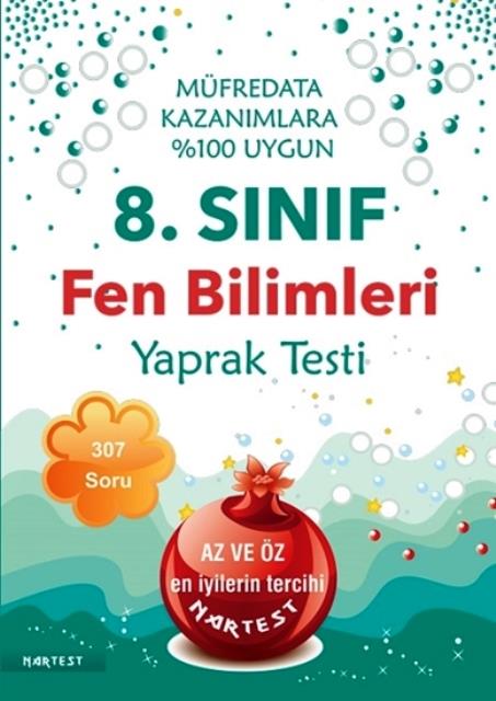 8. Sınıf Fen Bilimleri Yaprak Testi - Yeni Müfredat