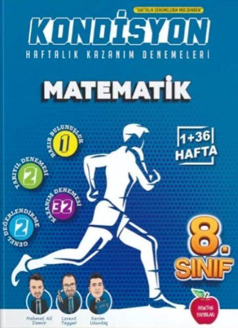 8. Sınıf LGS Matematik Kondisyon 1 + 36 Haftalık Kazanım Denemeleri