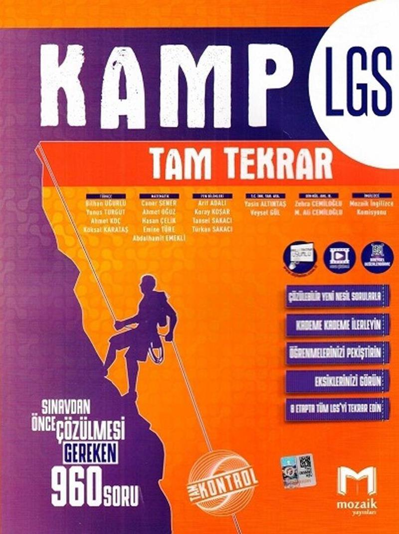 8. Sınıf LGS Kamp Tam Tekrar