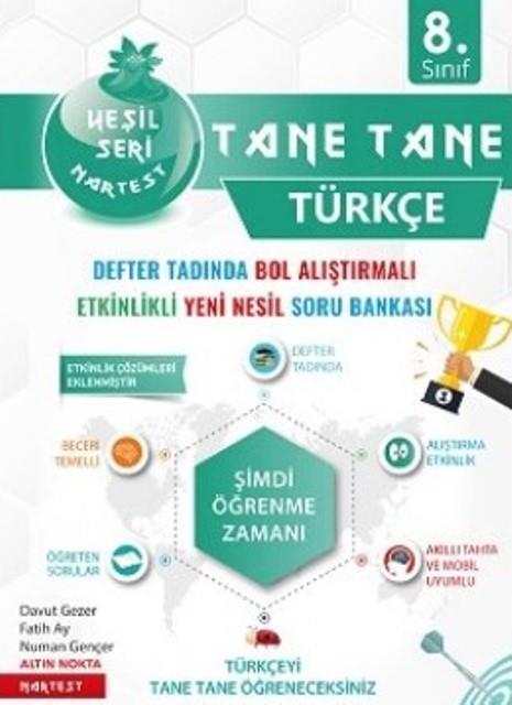 8. Sınıf Defter Tadında Tane Tane Türkçe