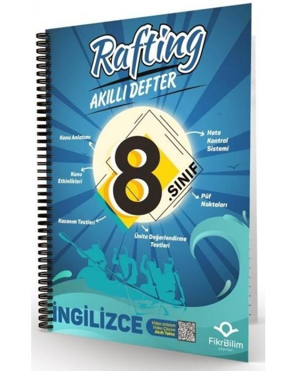 8. Sınıf İngilizce Rafting Akıllı Defter