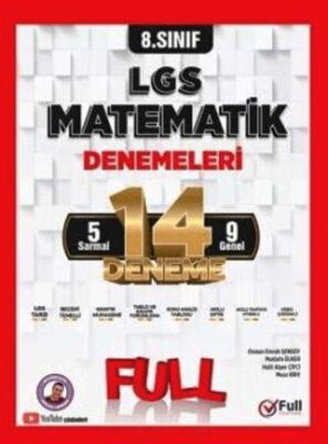 8. Sınıf LGS Matematik 14 lü Branş Denemeleri
