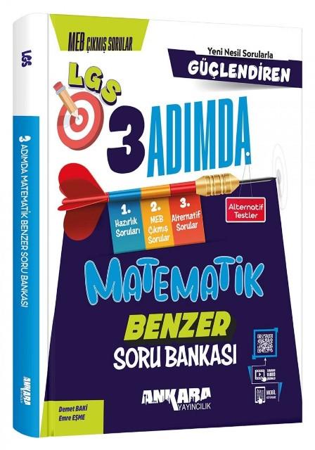 8. Sınıf LGS Matematik Güçlendiren 3 Adımda Benzer Soru Bankası