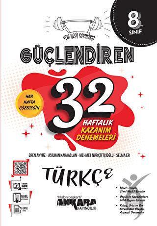 8. Sınıf LGS Türkçe Güçlendiren 32 Haftalık Kazanım Denemeleri