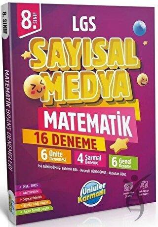 8. Sınıf LGS Matematik 16 Deneme Sayısal Medya