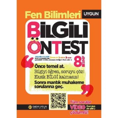 8 Sınıf Fen Bilgili Ön Test