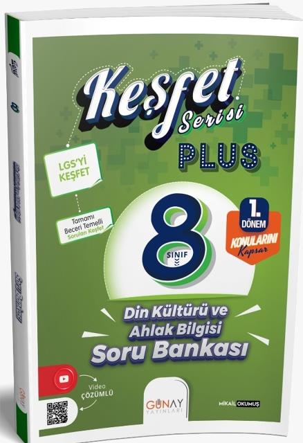 8. Sınıf LGS Din Kültürü ve Ahlak Bilgisi Keşfet Plus Serisi 1. Dönem Soru Bankası