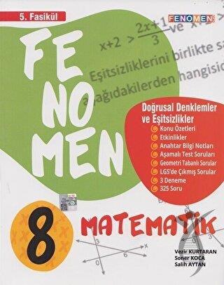 8. Sınıf LGS Matematik 5. Fasikül (Doğrusal  Denklemler ve Eşitsizlikler)