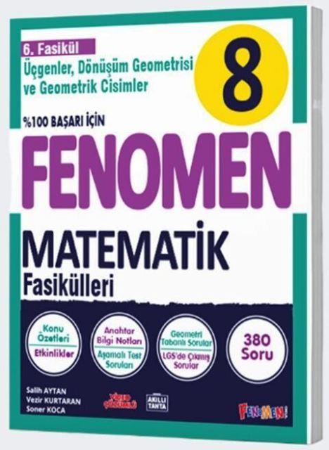 8. Sınıf LGS Matematik 6. Fasikül (Üçgenler, Dönüşüm Geometrisi) 
