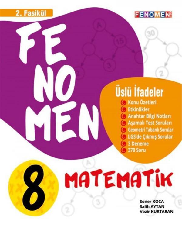 8. Sınıf LGS Matematik Fenomen 2. Fasikül (Üslü Sayılar)