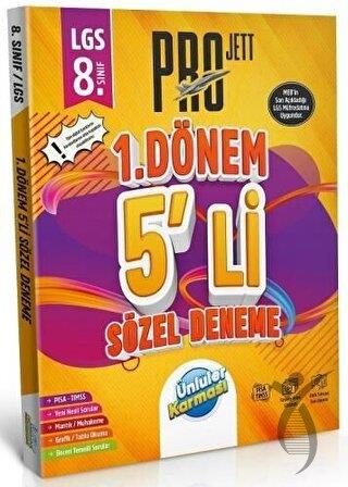 8. Sınıf LGS Sözel 1. Dönem Pro JETT 5 li Deneme