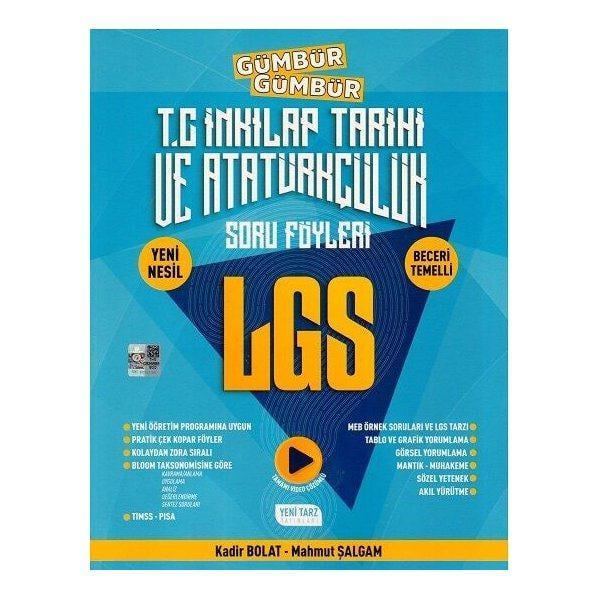 8. Sınıf LGS T. C. İnkılap Tarihi ve Atatürkçülük Gümbür Gümbür Soru Föyleri