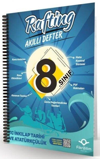 8. Sınıf LGS T.C. İnkılap Tarihi ve Atatürkçülük Rafting Akıllı Defter 