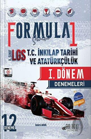 8. Sınıf LGS T.C. İnkılap Tarihi Formula Serisi 1. Dönem 12 Denemeleri Özel Baskı