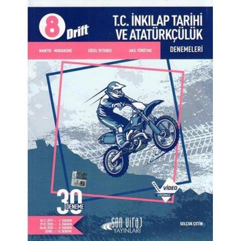 8. Sınıf T.C. İnkılap Tarihi ve Atatürkçülük 30 lu Deneme Drift Serisi